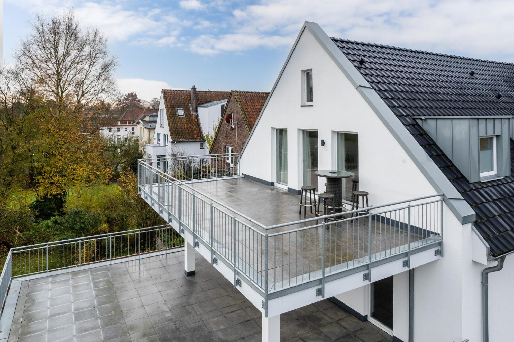 Appartement Penthouse Am Marschweg à Oldenbourg Extérieur photo